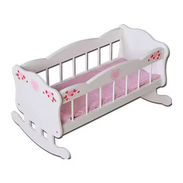 CUNA MUÑECAS MADERA BALANCIN - 1
