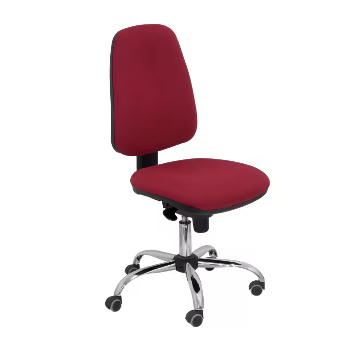 Silla de Oficina Ergonómica Piqueras Y Crespo con Mecanismo Sincro y Base Cromada - 1