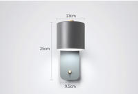 Lámpara De Pared LED Moderna Para Interior Iluminación De Escaleras Y Dormitorio Con Interruptor Decoración Para Sala De Estar Material De Hierro Color Negro Azul Gris Verde - details 12