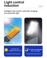 Lámpara Solar LED Exterior 100000LM 15000mAh Con Control Remoto Impermeable Luz De Inundación Para Exterior Instalación En Pared Material ABS Fuente De Energía Solar Certificación CCC Y Ce - details 12