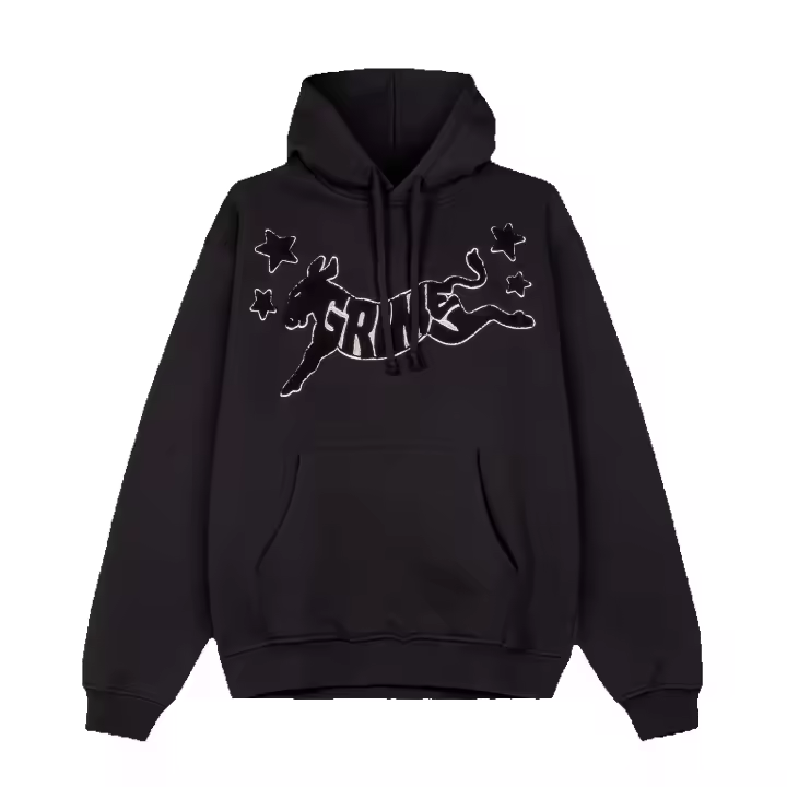 Grimey Sudadera Touch Guys Con Capucha Negro - 1