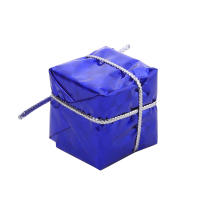 12PCS Caja De Regalo De Navidad Miniatura 1/12 Escala Resina Simulación Para Niños Decoración De Escritorio Hogar Jardín Coche Casa De Muñecas - details 15