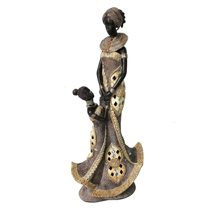 Signes Grimalt ORIGEN Home Decor Africana Africanas Y Elefantes | Gris - 37x16x9cm 33755 - 1