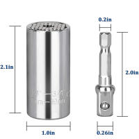 Llave De Torque Multifuncional Universal 7-19mm Con Extensión De Palanca Para Taladro Eléctrico Y Herramientas De Tornillo - details 2