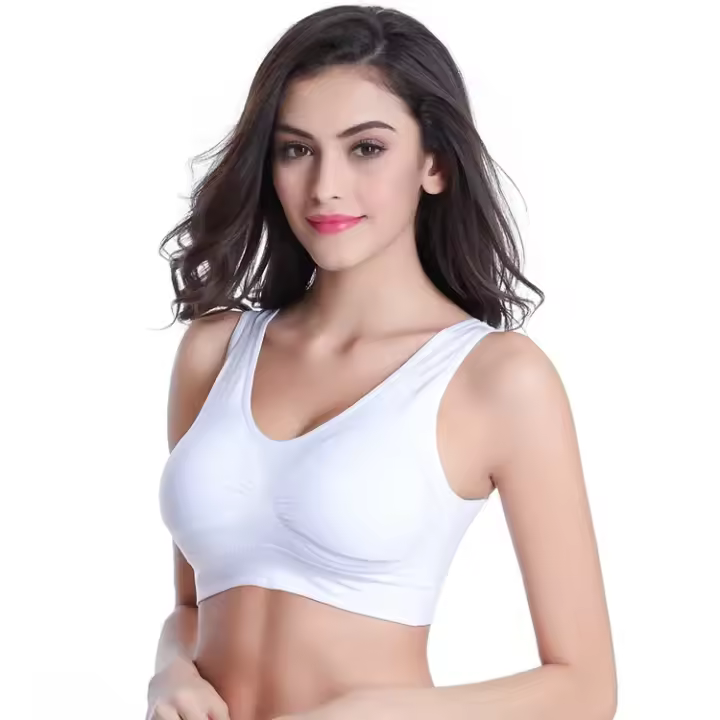Sudadera Deportiva Para Mujer Grande Sin Forro Un Solo Capa Para Yoga Correr Fitness Transpirable Sin Costuras Top Deporte - 1