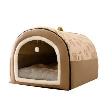 Casa De Perro Invierno Cama Caliente Desmontable Lavable Saco De Descanso Profundo Para Perros Medianos Y Grandes Algodón 100% Estilo Mecánico De Limpieza - details 19