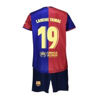 Conjunto Fútbol FC Barcelona Primera Equipación Para Niño Personalizable De Jong Raphinha Kounde Ansu Fati Producto Oficial Licenciado-réplica Temporada 2023/24 Ropa Deportiva Liga de España Equipación Compuesta Por Camiseta y Pantalón - details 1
