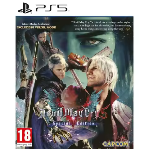 Devil May Cry 5 -Special Edition- Juego para Consola Sony PlayStation 5, PS5 [PAL ESPAÑA] - 1