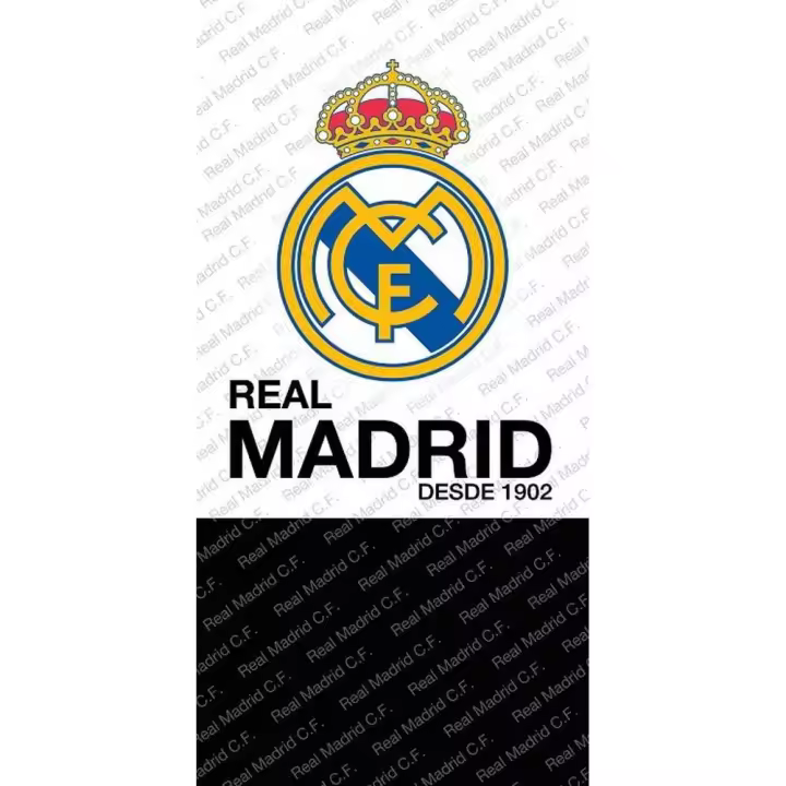 Toalla De Playa Real Madrid Microfibra 70x140cm. - 1