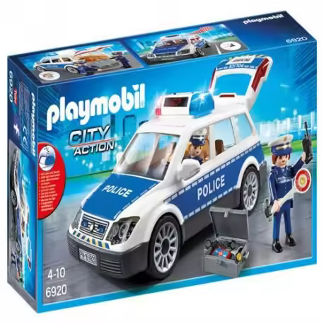 Playmobil 6920 Coche de Policía con Luces y Sonido PL6920 Categorías Playmobil Policía Raíz Playmobil - 1