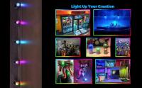 10pcs Luces LED Miniatura Cambio De Color Para Manualidades O Decoración De Fiesta De Globos Casa De Muñecas Estilo Moderno - details 4
