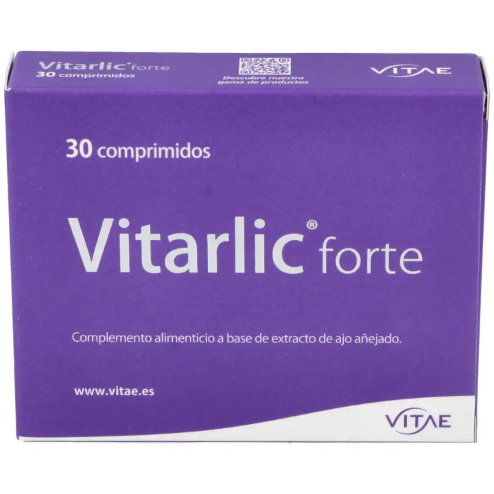 Vitae Vitarlic Forte Suplemento Dietético En 30 Tabletas - 1
