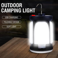 Lámpara De Camping LED Solar Recargable 4500mAh 1000LM Banco De Energía Plegable 6 Modos De Luz Para Camping Pesca - details 0