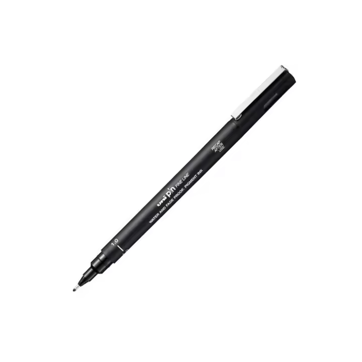Uni-Ball - ROT. CALIBR. UNIBALL PIN 1.0 NEGRO PIN10-200 254748000 - 1