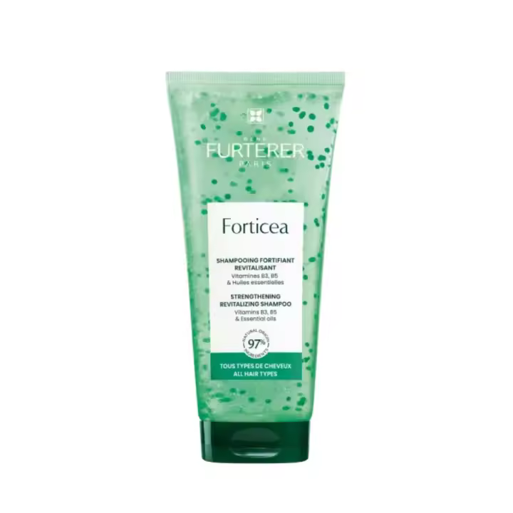 Rene Furterer Forticea Champú Estimulante 2x200 ml - Fortalce las fibras Capilares - 1