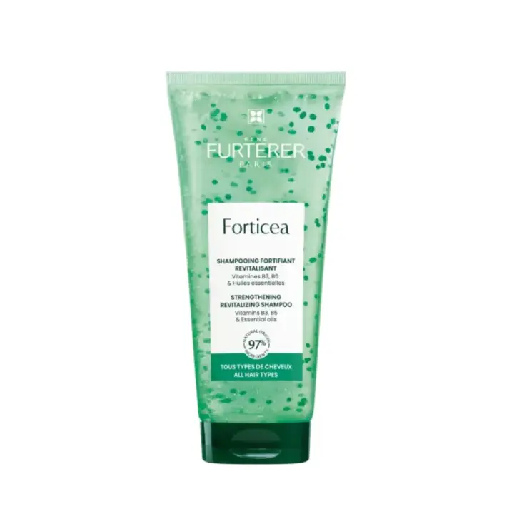 Rene Furterer Forticea Champú Estimulante 2x200 ml - Fortalce las fibras Capilares - 1