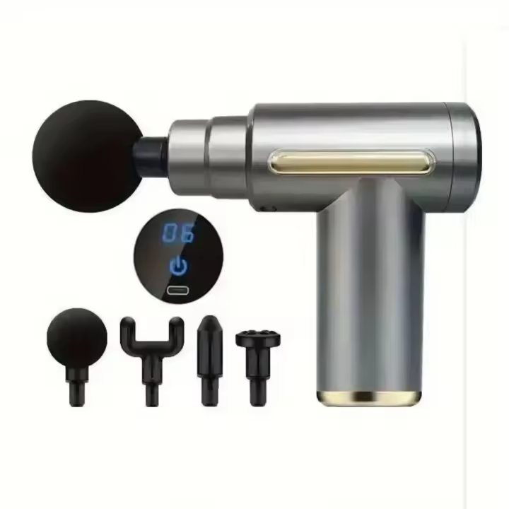 Masajeador De Músculo Y2K Fascial Gun Profundo Masaje Percusión Mano Portátil Para Cuerpo Espalda Y Cuello Pierna ABS Material - 1