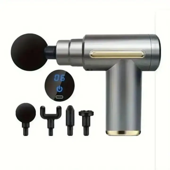 Masajeador De Músculo Y2K Fascial Gun Profundo Masaje Percusión Mano Portátil Para Cuerpo Espalda Y Cuello Pierna ABS Material - 1