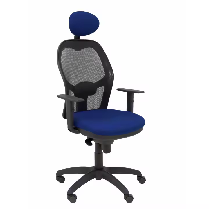 Silla de Oficina Ergonómica Piqueras Y Crespo con Cabecero Fijo y Refuerzo Lumbar - 1