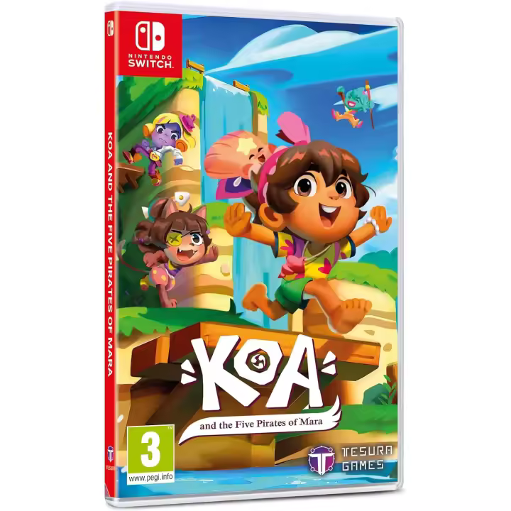 KOA AND THE FIVE PIRATES OF MARA SWITCH PAL ESPAÑA NUEVO FISICO ESPAÑOL PRECINTADO    - Videotec - 1
