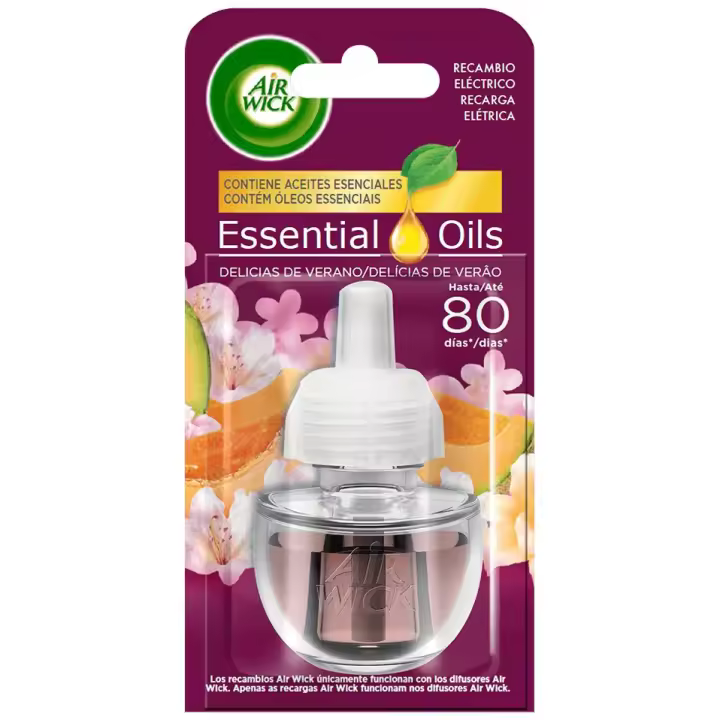 Air Wick Ambientador Eléctrico Recambio Delicias 19ml - 1