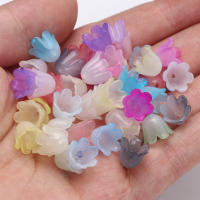 100pcs Bolas De Acrílico Bellflower Mixtas Para Hacer Pulseras Collares Y Aretes Accesorios De Joyería DIY Forma Oval Diametro 11mm - details 0