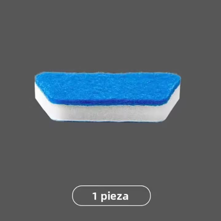 Cepillo De Pared De Baño Multifuncional Con Mango Largo Y Esponja Desmontable Cepillos Para Piso De Azulejos Y Bañera Herramientas De Limpieza Doméstica - 1