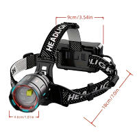 Lámpara Frontal LED Recargable De 800W Con Sensor IR Impermeable Luz De Mano Para Pesca 3500M Tamaño Super Potente 3 Modos - details 1