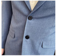 Traje De Boda Para Hombre 2025 Moda Elegante Conjunto De Dos Piezas Ajustado M-4XL Pantalones De Banquete Todo En Uno - details 5