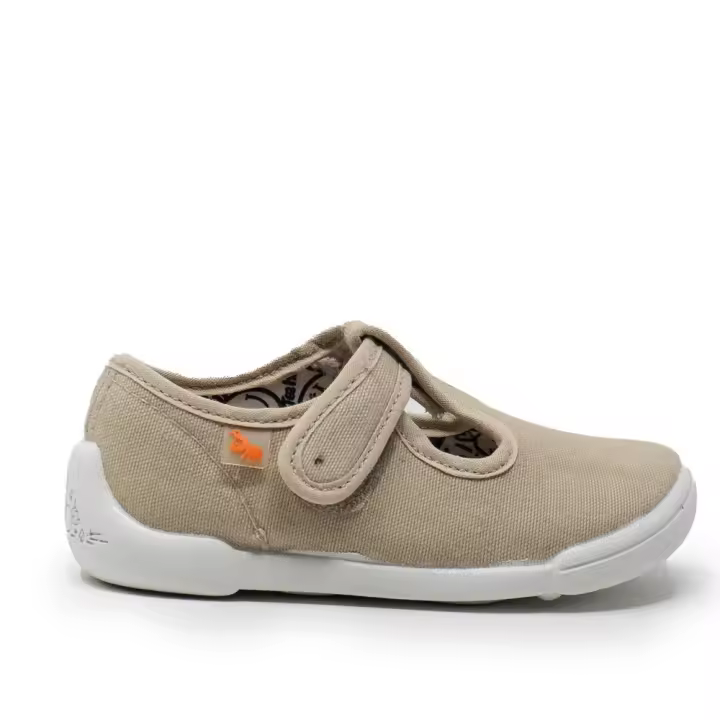 Zapatillas de lona niño VULLADI 7775 BEIG BOBITA VELCRO BEIG 35358 25V - 1