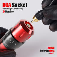Máquina De Tatuaje Rotativa Ajustable Mast Flip Con Interface RCA Suministros De Tatuaje Y Maquillaje Permanente Material De Aleación - details 1