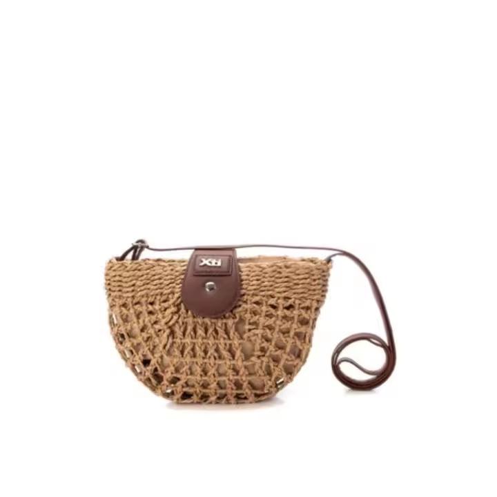 XTI 184430 Bolsos Rafia Mujer Taupe - 1