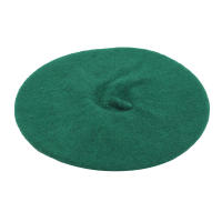 Gorro De Lana Térmico Para Bebés Y Niñas Estilo Francés Retro Vintage Beret Elegante De Color Sólido Para Invierno - details 12