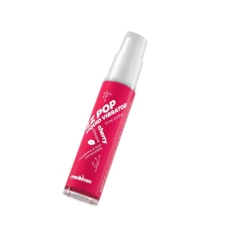 Crushious Vibrador Líquido Zz Pop Cereza 10ml - 1