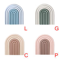 Silicona Tapetes De Mesa Aislante De Calor Anti-deslizante Para Taza De Té Leche Taza De Café Herramienta De Cocina Irregular Moderno Sin Químicos Dañinos - details 7
