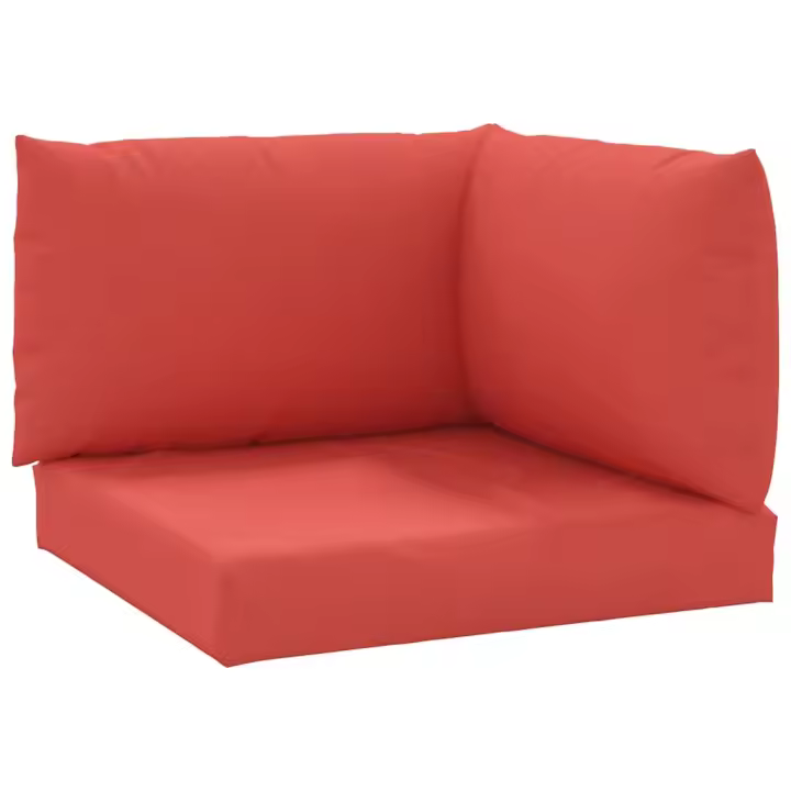 vidaXL Cojines para palés 3 piezas tela Oxford Color Antracita,  Crema,  Rojo y mas Cojín Decorativo de Asiento Cojines de muebles de salon - 1