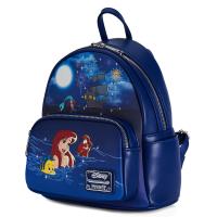 Mochila Mini De Fireworks De Ariel Del Mar Pequeño De Disney Por Loungefly Para Estudiantes Azul Profundo Regalo Para Niñas - details 4