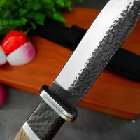 Cuchillo De Desbondeo Forjado Con Mango De Madera Para Cocina Corte De Carne Fruta Y Pescado Chef BBQ Cuchillo De Corte Eco-amigable - details 6