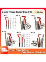 Kit De Reparación De Hilo Métrico Helicoil Para Coche Herramientas De Reparación De Hilo M5 M6 M8 M10 M12 M14 15/20/30 Piezas - details 6