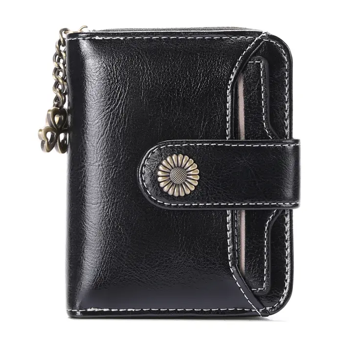 Monederos para Mujer, Cartera con RFID Protección - 1