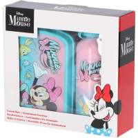 Set de cantimplora aluminio 500ml + Sandwichera Minnie Mouse - Disney - details 1