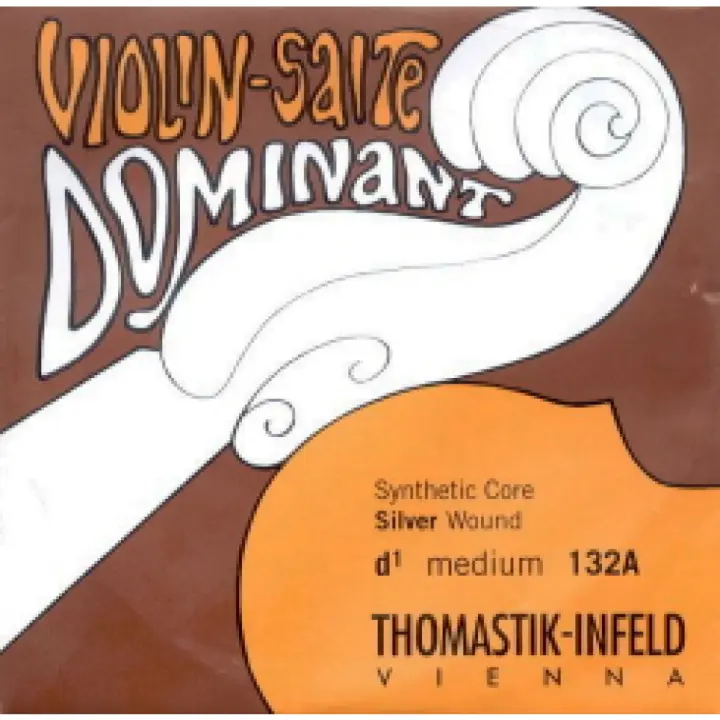 CUERDA VIOLIN-Thomastik (Dominant 132a) (Nylon/Plata) 3ª Medium Violin 4/4 - 1