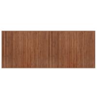 vidaXL Alfombra rectangular bambú 80x200 cm Color Negro,  Natural,  Marrón y mas Alfombras de área  Alfombra de Piso para Sala de Estar Dormitorio Habitación Salón - details 0