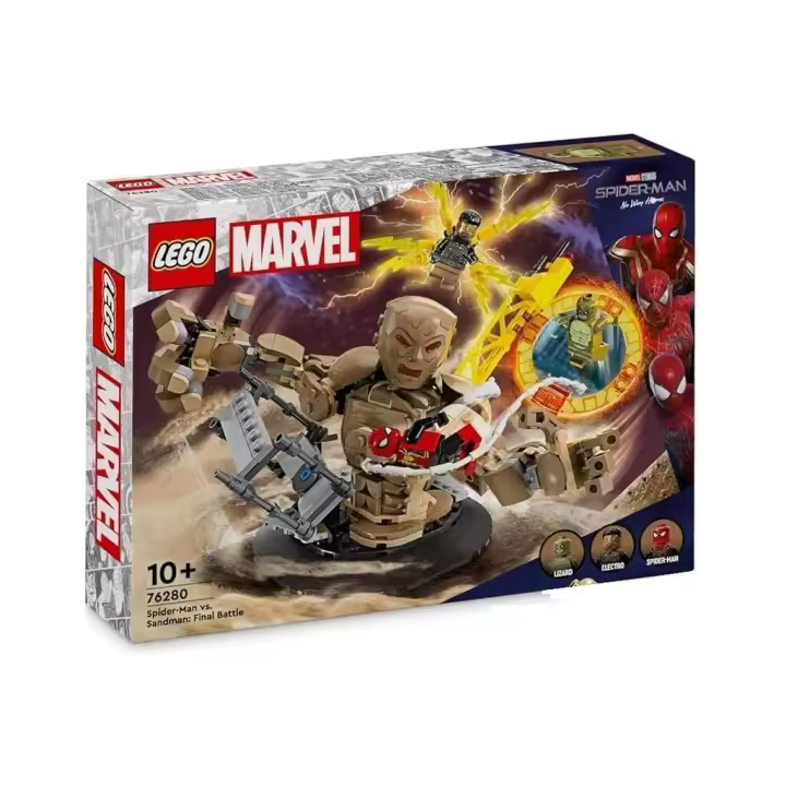 Lego Marvel Spiderman No Way Home Spiderman Vs Sandman Batalla Final 76280 - 1