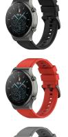 Cuerda De Reemplazo De Silicona Oficial 22mm Para Huawei Watch GT 4/GT 4 3 2 pro Correa De Muñeca De 46mm Compatible Con Varios Modelos - details 2