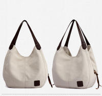 Bolso De Hombro Para Mujer Yogodlns Vintage De Lona Gran Capacidad Bolso Casual Con Manija Nueva Moda Bolso De Compras Para Dama - details 9
