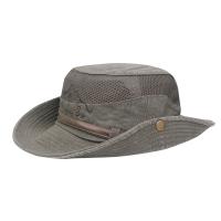Sombrero De Pesca Para Hombres Sombrero De Pescar Ajustable De Malla De Algodón Sombrero De Sol De Exterior Estilo Cowboy Occidental Casquete - details 5