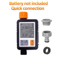 Temporizador De Riego Para Jardín Digital Inteligente Con Pantalla Grande Programable Ahorrador De Agua Y Tiempo Micro Rociador - details 1