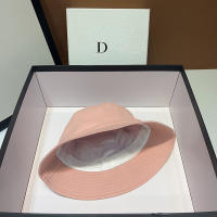 Sombrero De Pescador De Lujo Japonés Para Mujer Verano Protección Solar Sombrero De Panamá Sencillo Con Letra M - details 11