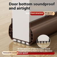 1pc Sellador De Puerta PVC Isolante Aislante De Viento Y Ruido Para El Bajo De La Puerta Cubierta De Polvo Y Silencio - details 0